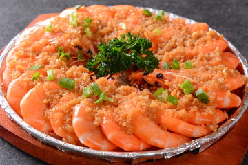 salad with shrimps