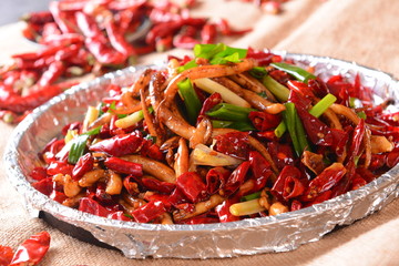 red chili peppers in a bowl