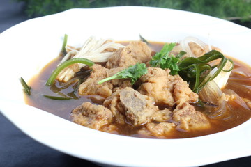 chicken with rice and vegetables