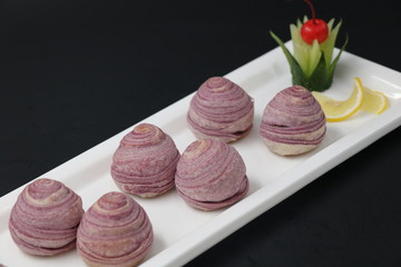 macaroons on plate