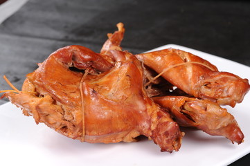 grilled chicken on plate