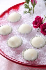 cookies with flowers