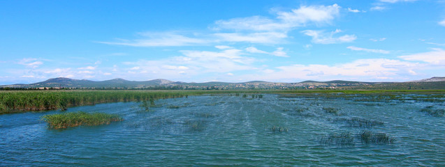 Vransko Jezero, panorama, Croatia