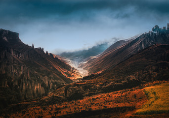 Fototapeta premium Montañas hermosas de La Paz