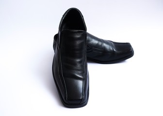 men shoes fashion  cushu black on white classic one pair of black fashion shoes