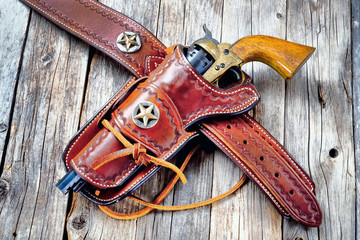 Antique Western Cowboy Pistol.