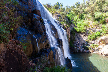Mackenzie falls - famous waterfall in Grampians National Park, Victoria, Australia