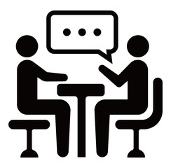 meeting, discussion, conversation icon