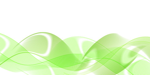 新緑　波　緑　背景 