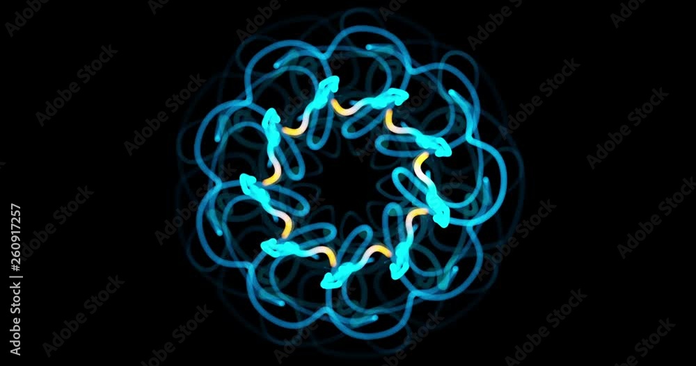 Poster abstract graphic structure of many glowing lines and particles. futuristic connection concept. creat