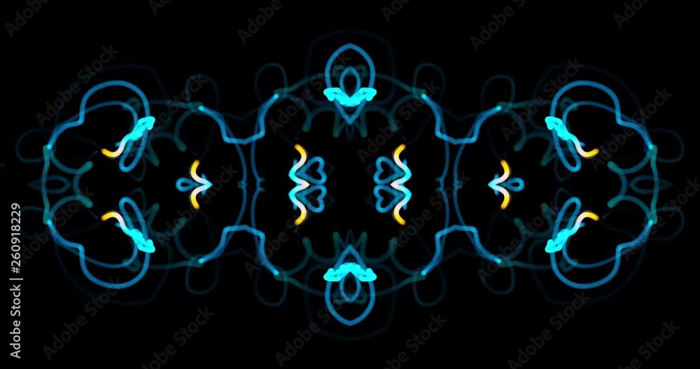 Poster abstract graphic structure of many glowing lines and particles. futuristic connection concept. creat