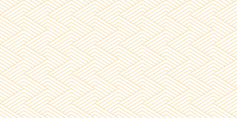 Abstract geometric line pattern seamless orange diagonal line on white background. Summer vector design.