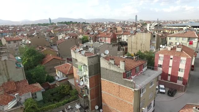 Aerial view in Karatay, Konya