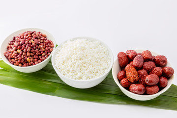 Chinese traditional festival delicacies Dragon Boat Festival Zongzi..