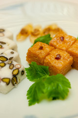 Korean food tofu roast