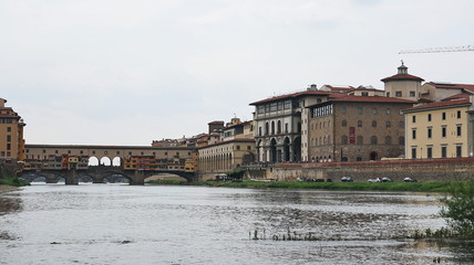 Obraz premium Ponte Vecchio bridge, Florence, Italy