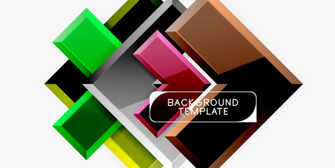 Glossy arrows background