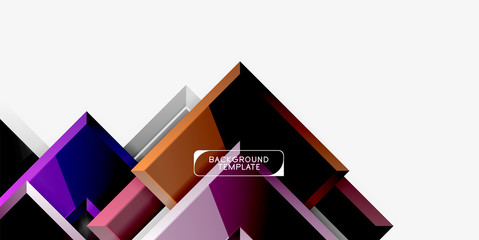 Glossy arrows background