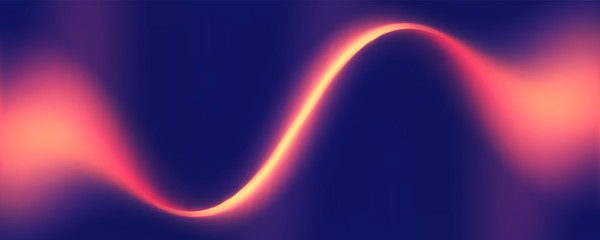 Colorful Fluid Gradient Shape Background with Place fo Text. Abstract Backdrop