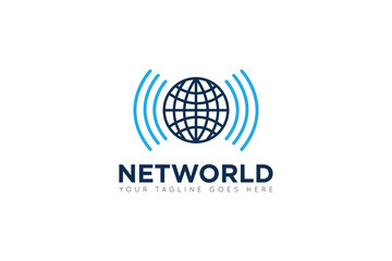 globe logo and icon vector illustration design Template