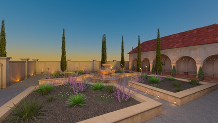 Fototapeta premium 風景式庭園