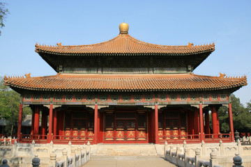 Fototapeta premium Imperial college Guozijian in Beijing (China)
