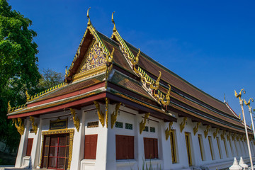 Fototapeta premium Landscape of Phra Phutthabat temple, Thailand.