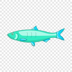 Baltic herring icon in cartoon style isolated on background for any web design 