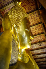 Reclining Buddha in Wat Pho, Bangkok, Thailand