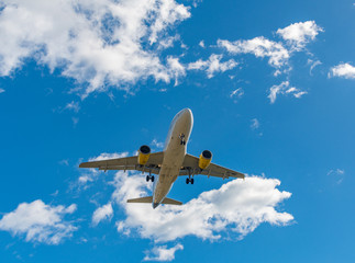 Aviones. Aterrizaje y despegue