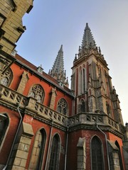 Fototapeta na wymiar Roman Catholic church