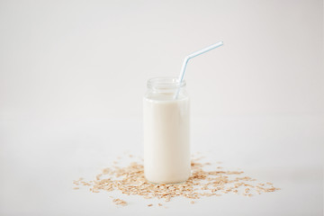 vegan oatmeal milk, not milk