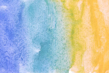 Abstract watercolor art hand paint on white background. Watercolor background