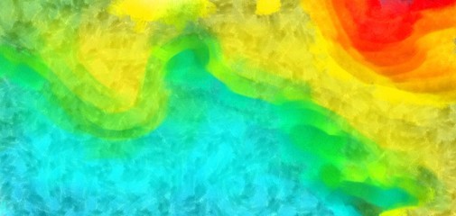 Abstract watercolor multicolor background. Bright and colorful artistic pattern. Elegant texture backdrop. Fashion beautiful modern element of design template