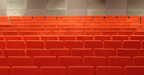Seats in cinema theater opera concert hall