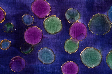 Bubbles, hot batik