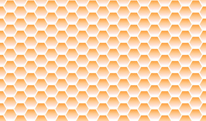 Wabenmuster rot orange und weiß