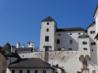 Fototapeta na wymiar Festung Hohensalzburg