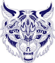 wolf tattoo