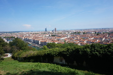 Fototapeta premium View of Lyon - France