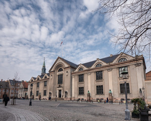 Copenhagen University central part in Denmark