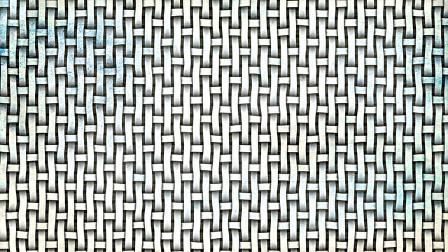 White Basket Twill Texture Background