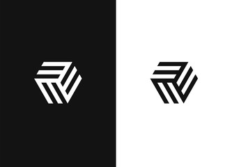 Black white version of the design element