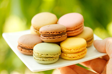 Macarons.