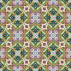 Geometric Vector Seamless Pattern