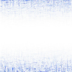 Background of blue dots on a white 