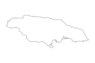 Map of Jamaica