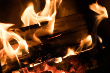 Fireplace Fire Flames