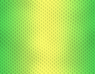 Green and yellow gradient snake skin pattern, bubble scale