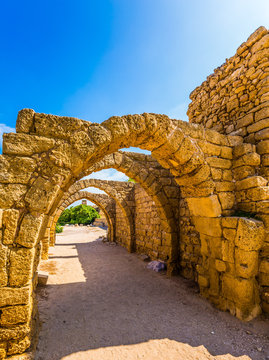 The ancient city of Caesarea